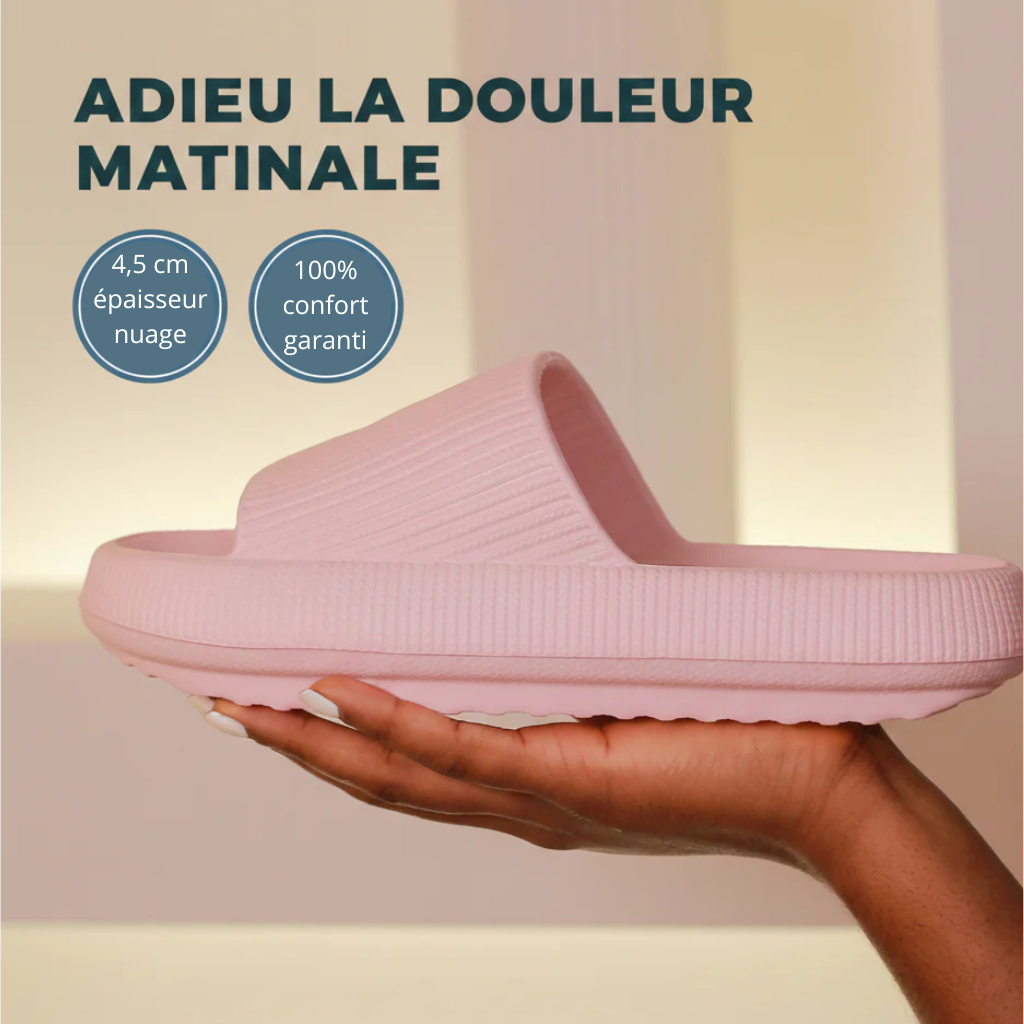 OrthoNuage™ - Claquettes Orthopédiques Ultra-Confort